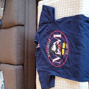 Navy Mickey Mouse T-Shirt Large
